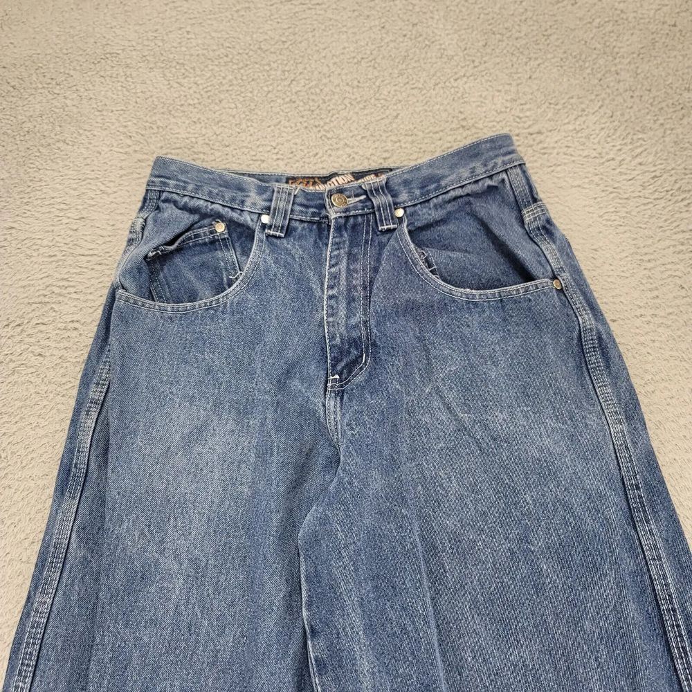 Function and Future Jeans Mens 30x32 Blue Denim FNF Vintage 90s Jynco Vibe - Picture 2 of 13